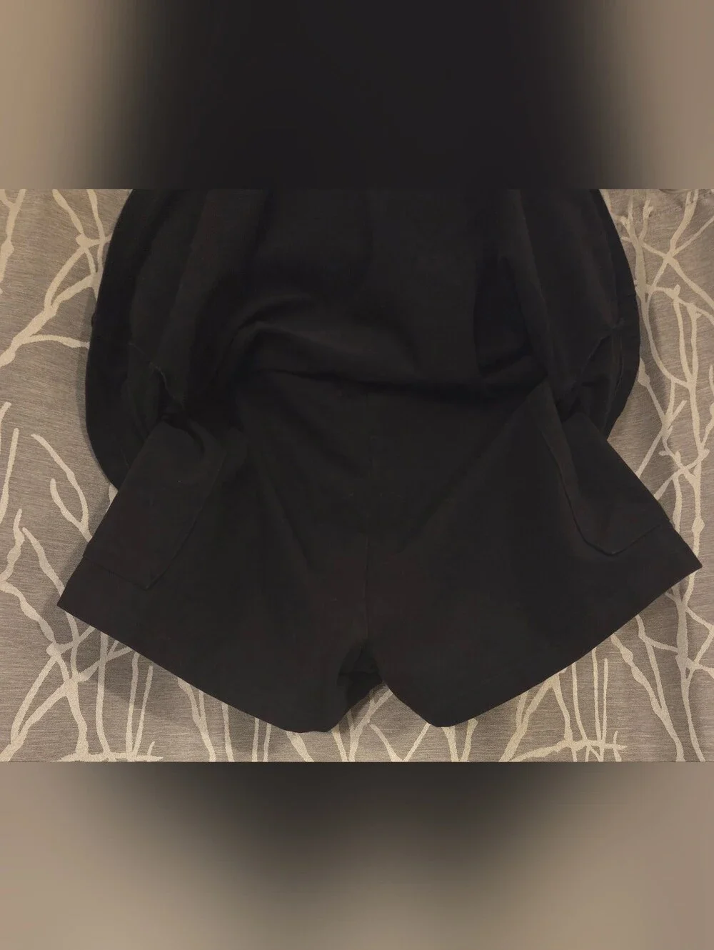 PINK Victoria's Secret Black Flared Skort. Size L